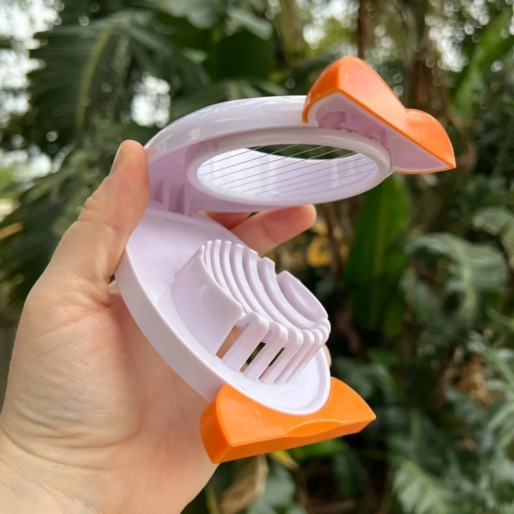 Penguin Egg Slicer BPA-Free Kitchen Gadget| Hard-Boiled Egg Cutter Kitchen Tool
